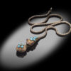 Collana Antica con pietre di turchese